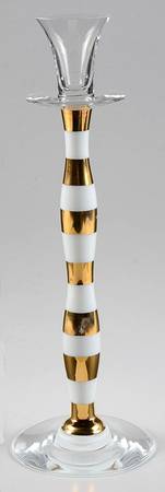 Celeste 13" Tall Single Light Candlestick by Orrefors
