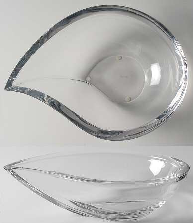 Drop 11" Oval Bowl