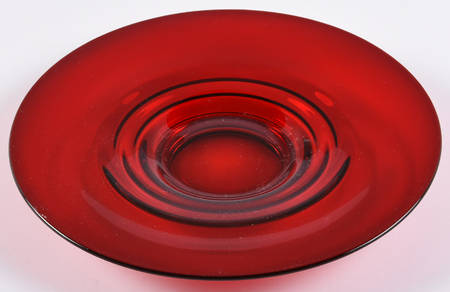 Penny Line Ruby Underplate for Finger Bowl