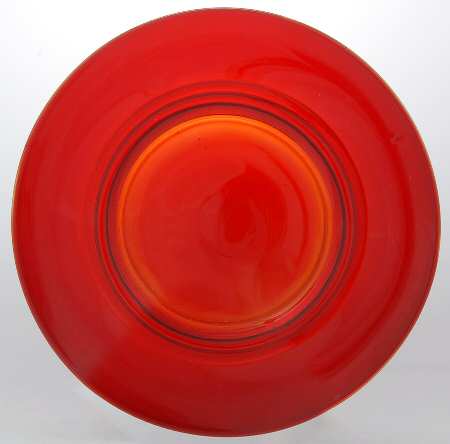 Penny Line Ruby Salad Plate