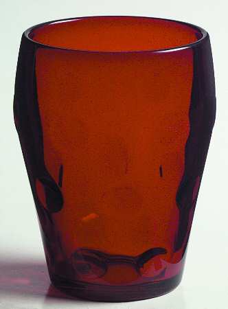 Popeye and Olive Ruby Flat Tumbler