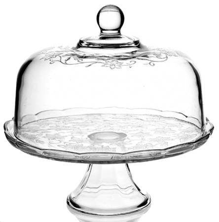 Fantasia 11" Pedestal Cake Stand & Dome