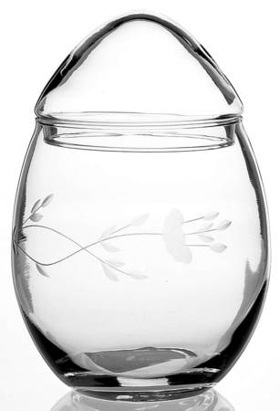 Heritage Egg Shape Candy Dish & Lid