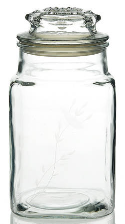 Heritage Medium Square Canister & Lid