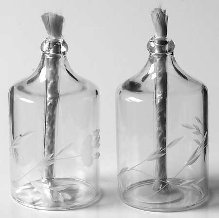 Heritage Mini Candle Oil Lamp (Set of 2)