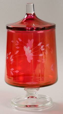 Heritage Footed Candy Dish & Lid