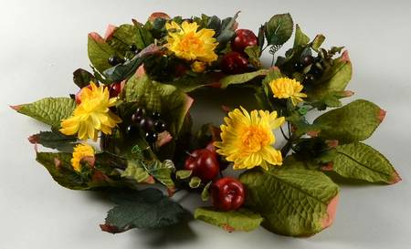 Heritage Harvest Floral Ring for Centerpiece
