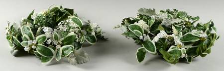 Heritage (Set of 2) Floral Candle Ring