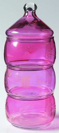 Heritage Stackset (4 Piece) Candy Dish with Lid