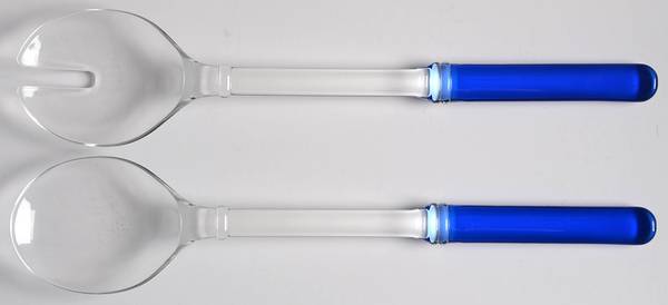 Heritage Plastic Salad Serving Set (Spoon & Fork)