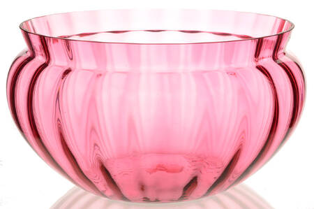 Cranberry 9" Round Bowl