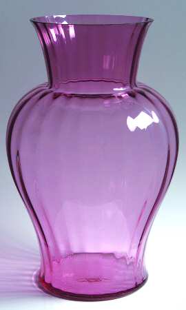 Cranberry 11" Palace Vase