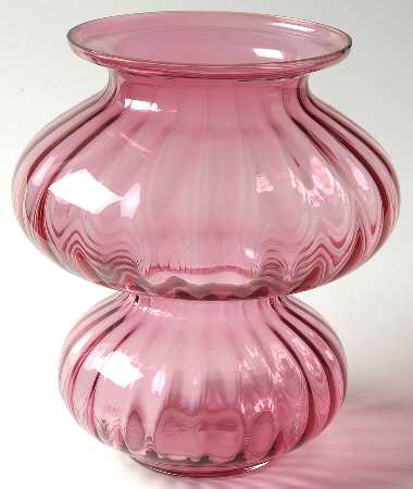 Cranberry 7" 1 Piece Open Hurricane