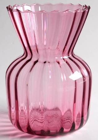 Cranberry 5" Sac Vase