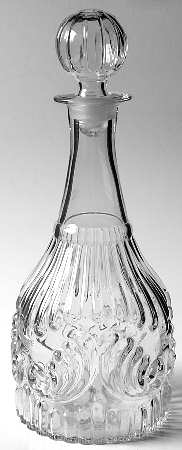 Adams-Clear Decanter & Stopper