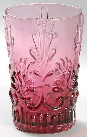 Adams Cranberry 10 Oz Flat Tumbler