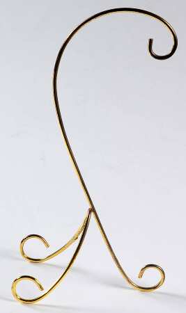 Princess House Christmas Ornament Ornament Stand- Metal  - No Box
