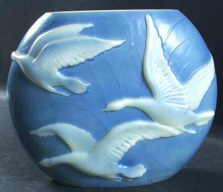 Flying Geese Blue by Phoenix Glass