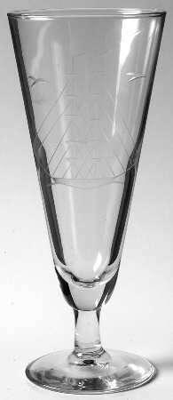 Clipper Ship Pilsner Glass