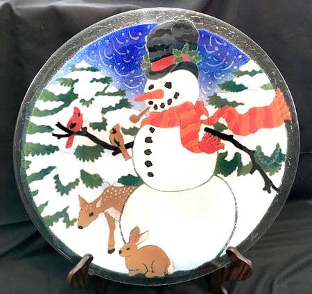 Snowman by Peggy Karr
