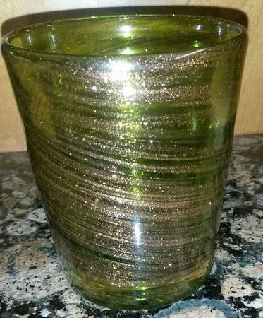 Olive with Gold Speckles by Pier 1
