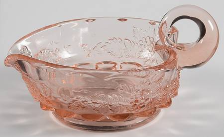 Paneled Grape Pink by Plum Glass Company