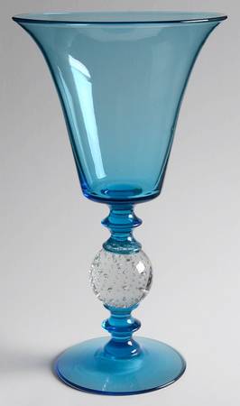 B1083 Marina Blue by Pairpoint-Gunderson Crystal
