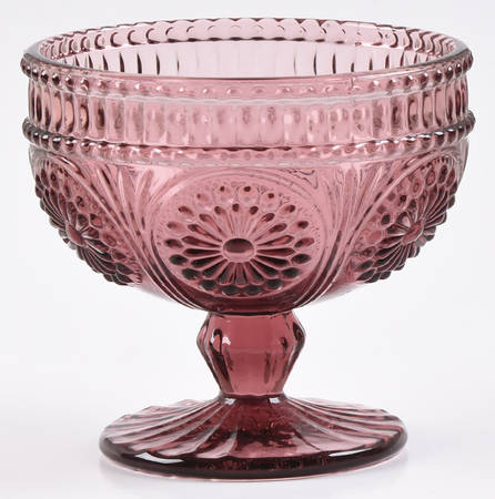 Adeline-Plum Ice Cream Cup-Footed