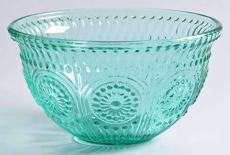 Adeline-Turquoise Small Fruit Dessert Bowl