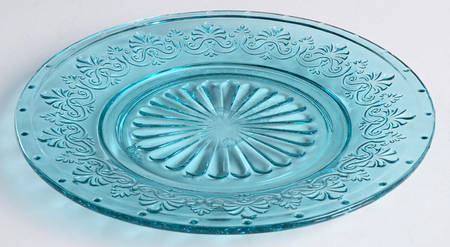 Cassie Teal Appetizer Plate