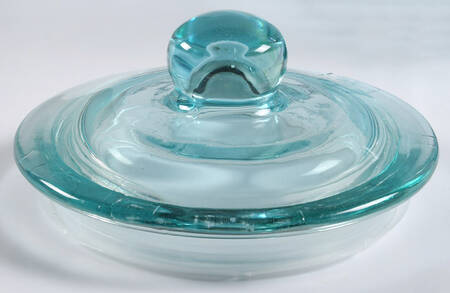 Cassie Teal Lid for Medium Canister