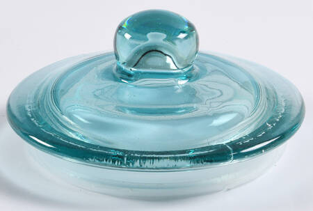 Cassie Teal Lid for Large Canister