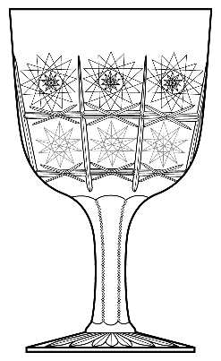 Queen Lace (Round Bowl Shape) by Queen Lace