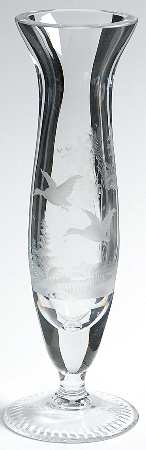 Americana-American 8" Bud Vase
