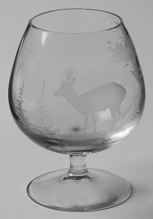 Americana-American Brandy Glass
