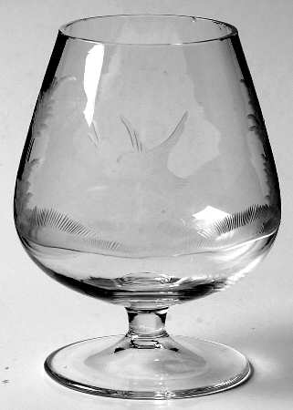 Americana-American Brandy Glass