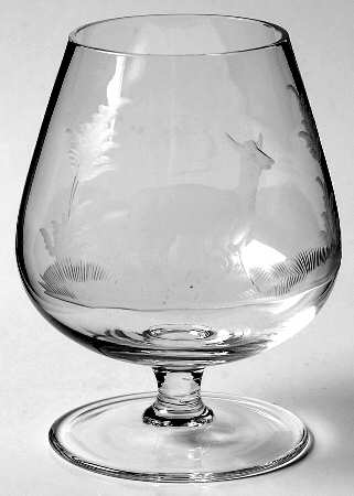 Americana-American Brandy Glass
