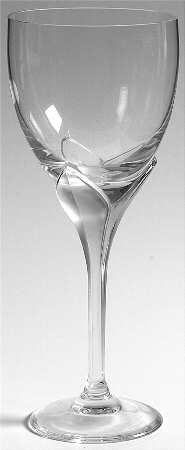Iris (Frosted Stem) Water Goblet