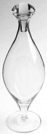 Lotus Plain Decanter & Stopper