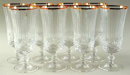 Aurea Gold Iced Tea - Set of 8