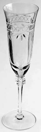 Wellesley Clear Fluted Champagne