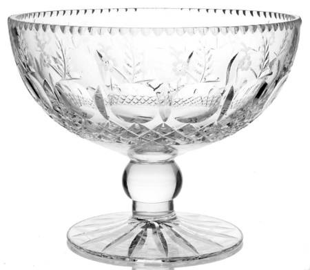 Gallia Round Compote (Height X Width)