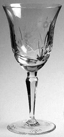 Mariano Water Goblet by Rogaska