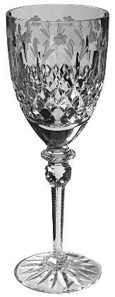Queen Water Goblet by Rogaska
