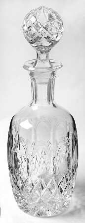 Queen Whiskey Decanter & Stopper by Rogaska
