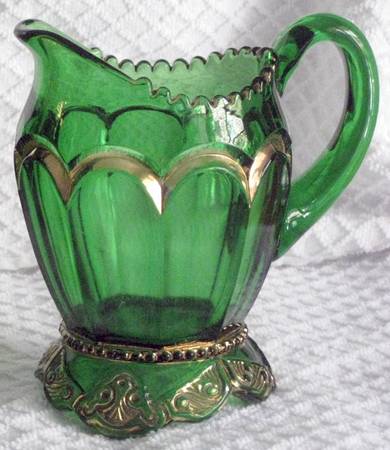 Empress Emerald Green (Gold Trim) Creamer