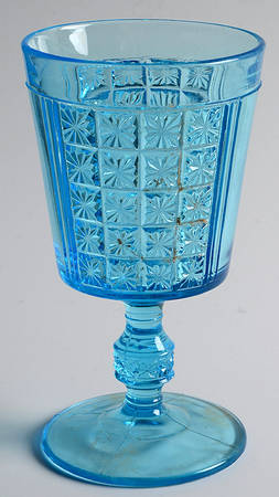 Two Panel Blue by Richards &amp; Hartley Glass Company