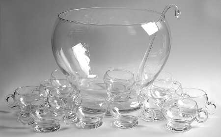 Festival (14 Pc) Punch Set (Punch Bowl,12 Cups, Ladle)