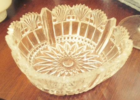 Block and Fan by Richards &amp; Hartley Glass Company