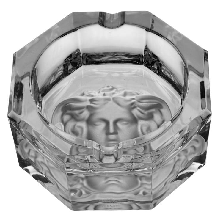 Medusa Lumiere Clear 5" Ashtray